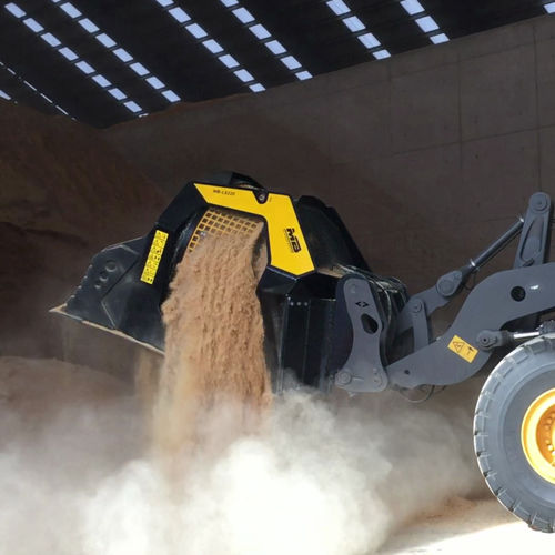 Cuchara cribadora - MB-LS220 S2 - MB Crusher - para obras viales / de obras / para mantenimiento agrícola