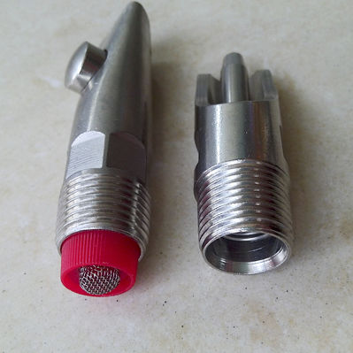Chupete de abrevado para cochinillos - 35151 - Qingdao Deba Brother Machinery Co.,Ltd - de acero inoxidable / con filtro