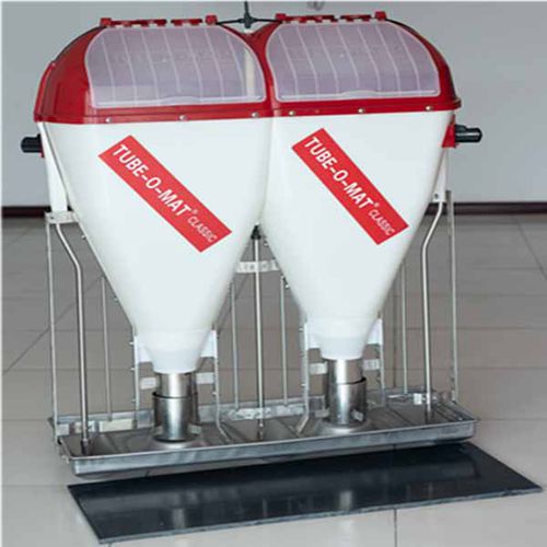 Comedero para cerdos - TUBE-O-MAT® - Qingdao Chima Asia Machinery Co., Ltd - de plástico / de metal / multiacceso