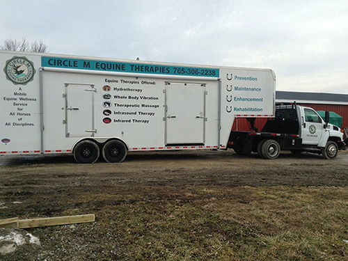 Spa para caballos de agua fría - Cet Equine Spa - de agua salada / móvil
