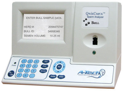 Analizador de esperma para bovinos - QwikCheck Gold™ - A Tech America