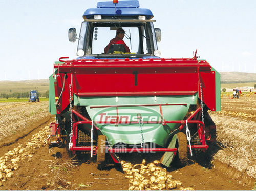 Cosechadora para patatas - 4UQ-165 - Transce - montada en tractor / 2 hileras