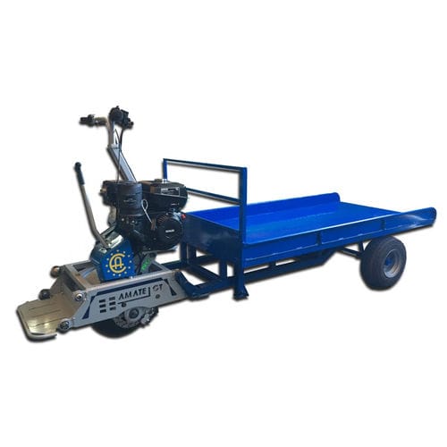 Carro de transporte para invernadero - MAGT01+ACGT01 - Carretillas Amate S.L. - de plataforma