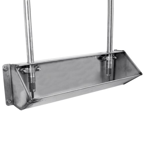 Bebedero para porcinos - A1 L480 - PORINOX SL - de canal / de acero inoxidable / multiacceso