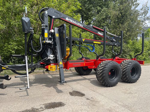 Remolque autocargable - FB90D - FTG | Källefall - de 2 ejes / forestal / 9 toneladas