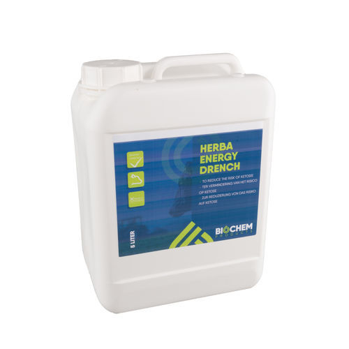 Complemento alimenticio para animales - HERBA ENERGY DRENCH - Biochem Products - para bovinos / de vitaminas / de glicerol