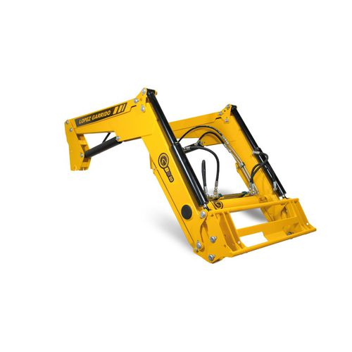 Cargador frontal para tractor compacto - BS-M series - Lopez Garrido - con paralelogramo