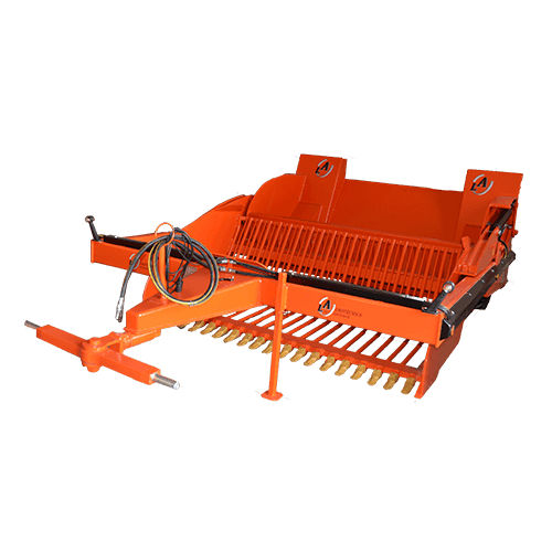 Recogedora de piedras para tractor - DH series - Agrotecnica Los Antonios - descarga en remolque