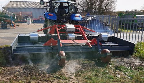 Desyerbador térmico - KB4.5 DR - M.M.E - montado en tractor
