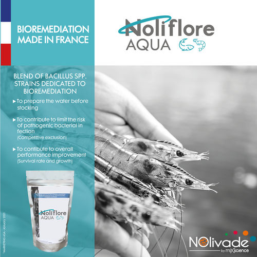 Complemento alimenticio para animales - Noliflore Aqua - MiXscience - para peces / para langostinos / para el bienestar intestinal