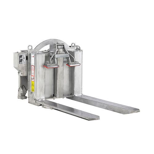 Volteador de cajas con sistema de apriete - 165 FLAP INOX - CM srl - montado en tractor