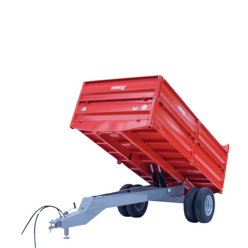 Remolque basculante - CBHM 6000 - Cemag - de 1 eje / agrícola / 6 toneladas