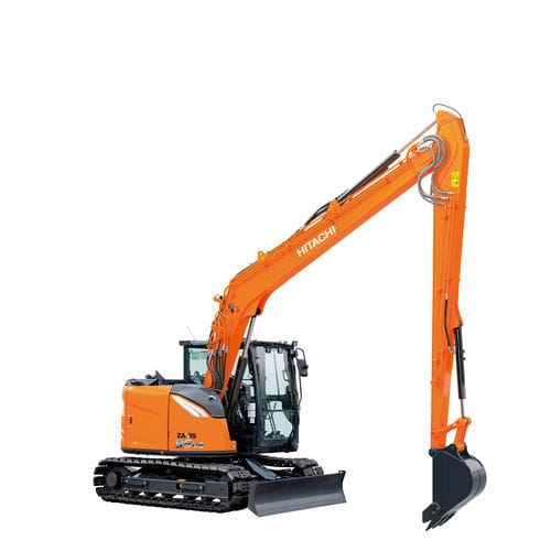 Pala excavadora compacta - ZX95US-7 SLF - Hitachi Construction Machinery (Europe) - de orugas / hidráulica