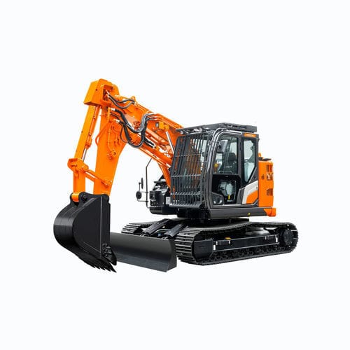 Pala excavadora hidráulica - ZX135US-7 SRF - Hitachi Construction Machinery (Europe) - compacta
