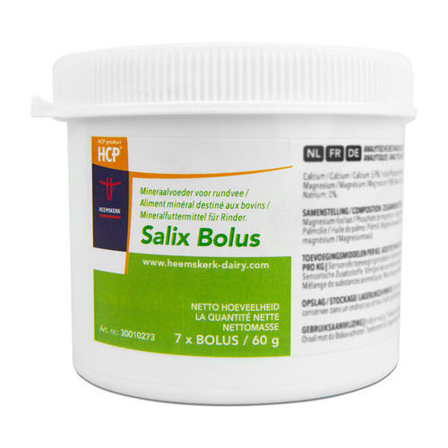 Complemento alimenticio bolo - Salix  - heemskerk Dairy - para animales / para bovinos / rico en oligoelementos