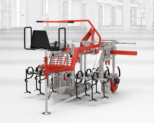 Binadora montada en tractor - ROTOHEMP - OLIVER AGRO SRL - fija / para verdura / de dedos