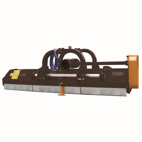Trituradora de eje horizontal remolcado - TWIN 5 PRO - ZILLI - de lámina / de hierba / con 24 martillos