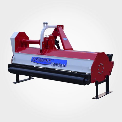 Trituradora de eje horizontal remolcado - KS Agrotech Pvt. Ltd. - de martillos / para grandes cultivos / de hierba