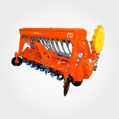 Sembradora en hileras mecánica - Super  - KS Agrotech Pvt. Ltd. - de disco / montada en tractor