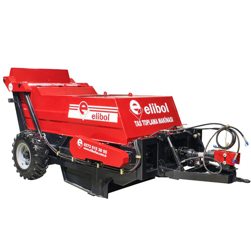 Recogedora de piedras para tractor - ELİBOL / AGRO TİGER
