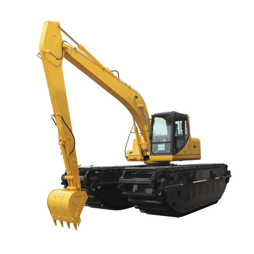 Pala excavadora hidráulica - AEX-01 - Relong - de orugas / anfibia