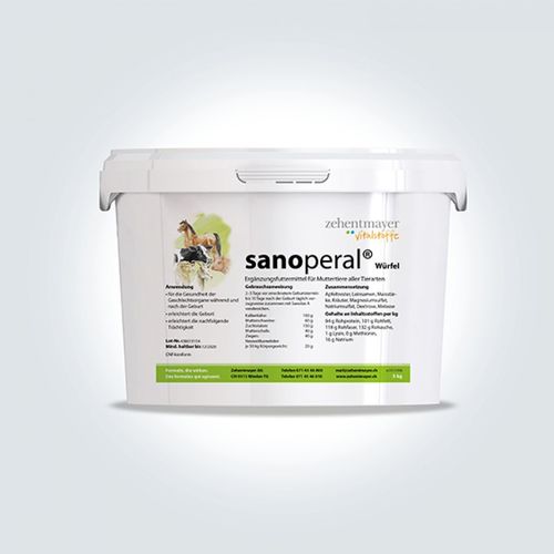 Complemento alimenticio para animales - sanoperal Würfel - Zehentmayer Vitalstoffe - para bovinos / para caballos / para porcinos