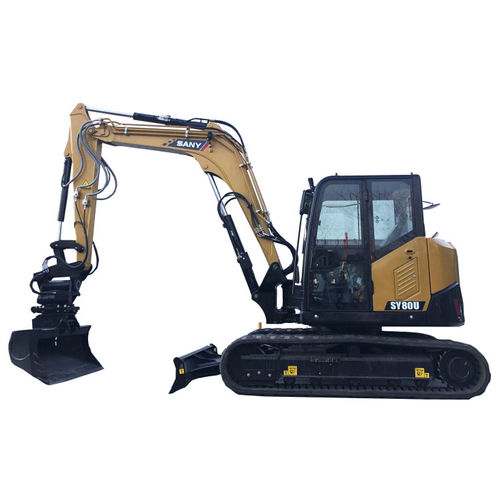 Pala excavadora de orugas - SY80U - SANY GROUP - con hoja