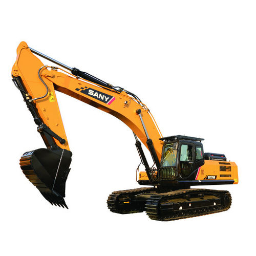 Pala excavadora de orugas - SY375H - SANY GROUP - hidráulica / para piedras