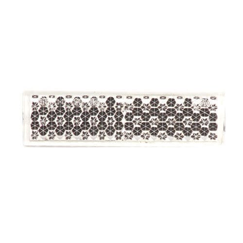 Catadióptrico rectangular - 0 - PTS WAS Sp. J. - cristal / autoadhesivo