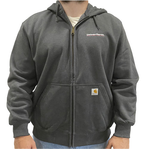 Chaqueta de trabajo - Carhartt® Full-Zip - Unverferth Mfg. - de poliéster / de algodón / de lluvia