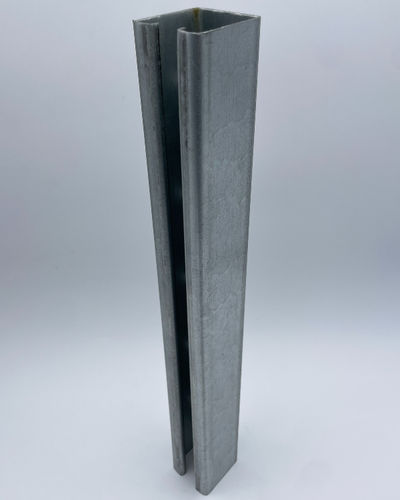 Poste de emparrado - RAIL 62X55 - SLPA - Société Landaise de Profilage Acier - de acero / para viñedos / de final de hilera