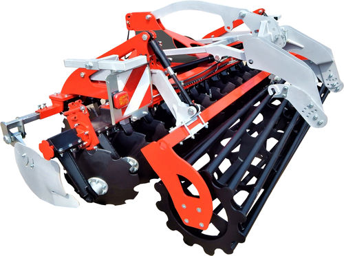 Grada de discos remolcada - CERES - Premium Landmaschinen GmbH - de 2 secciones / con rodillo / con enganche en tres puntos