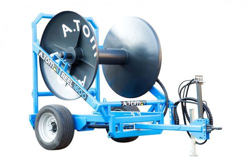 Enrollador para la distribución de estiércol fluido con motor hidráulico - 1600 - A.TOM - de arrastre