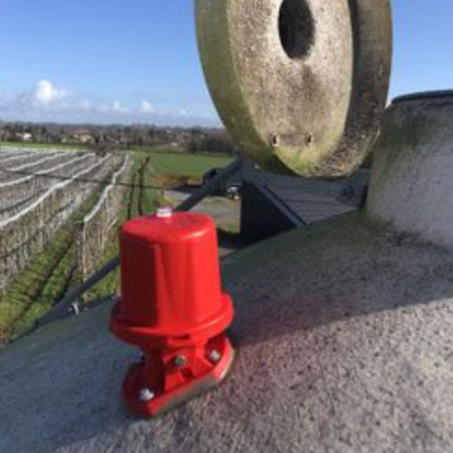 Sensor de profundidad para productos a granel - SiloMetric - Rousseau - para silo
