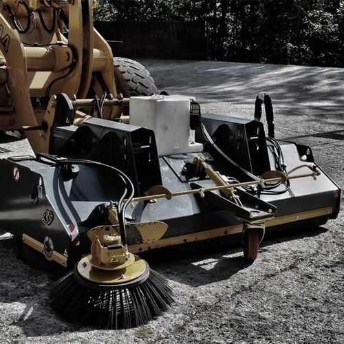 Barredora remolcada - CSI 225 - CM SRL - de calle / para el servicio público