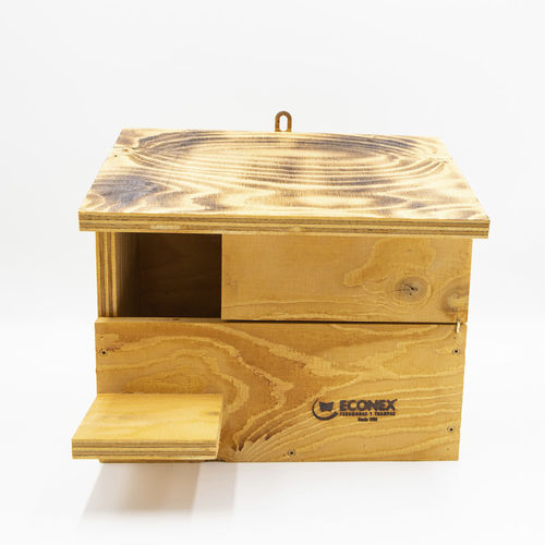 Sistema de alojamiento para aves - SANIDAD AGRICOLA ECONEX S.L. - individual / de madera