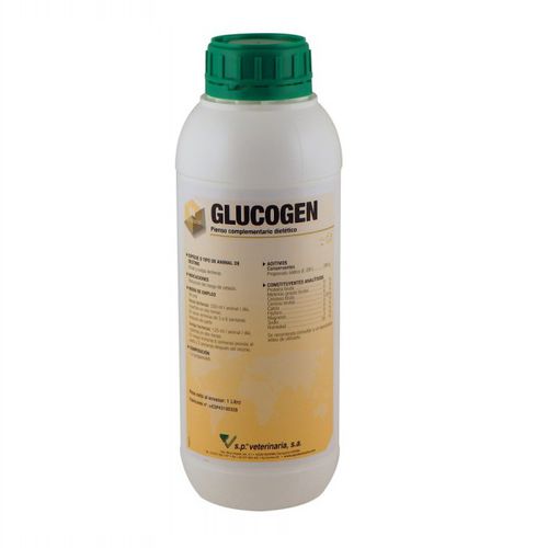 Complemento alimenticio para animales - GLUCOGEN - S.P. VETERINARIA, S.A. - para bovinos / para ovinos / para ganado caprino