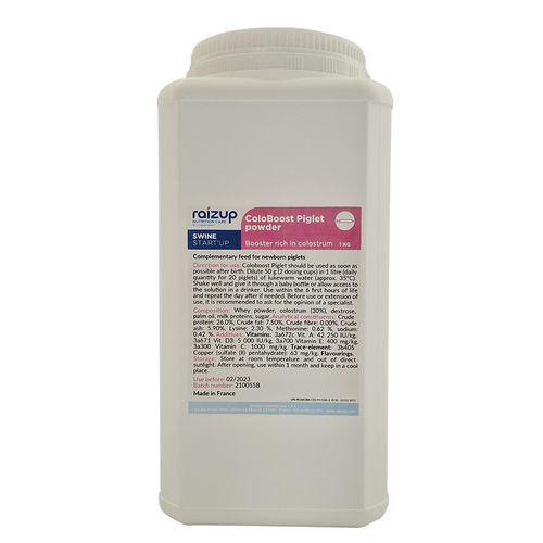 Calostro en polvo para porcinos - ColoBoost Piglet - RAIZUP NUTRITION CARE - líquido / en polvo / rico en aminoácidos