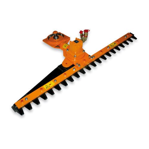 Cortasetos hidráulico - FH series - FIEDLER Maschinenbau und Technikvertrieb GmbH - montado en tractor