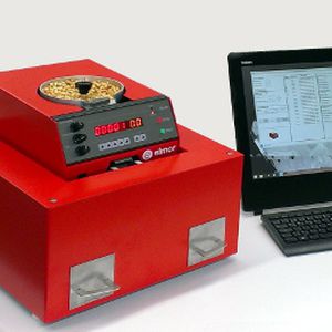Seleccionadora con sistema de detección de peso - elmor AG - de semillas / de cereales / de maíz
