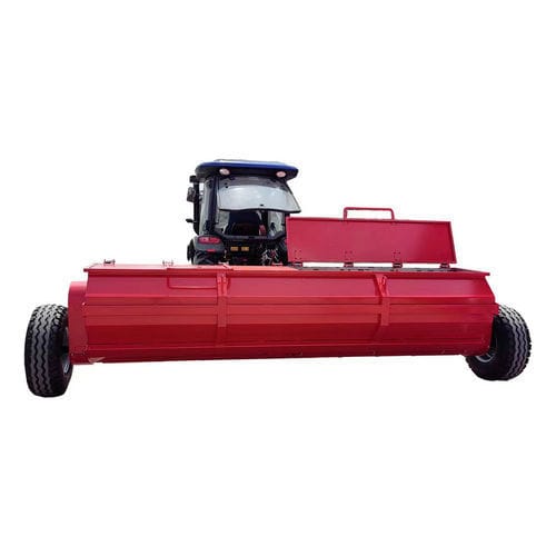 Abonadora remolcada - LS2.6-A - Weihai ZY Modern Agricultural Equipment Technology Co.,Ltd - para fertilizante sólido / de cal