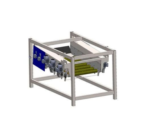 Limpiadora de rodillos - Schmatec GmbH - de nabo / para patatas