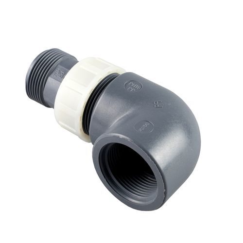 Conexión para irrigación acodada - 0800375.060303 - Bucchi S.r.l - roscada / de polipropileno / de plástico