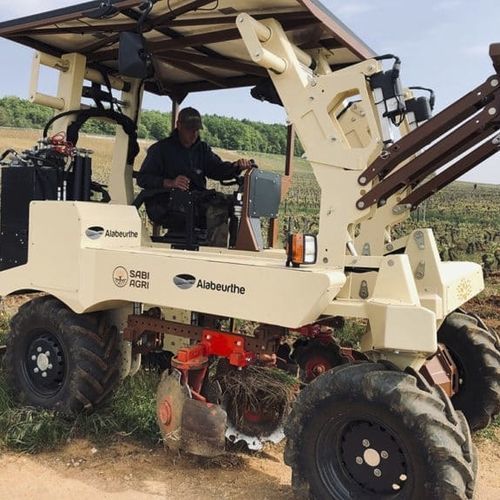 Tractor de arco alto - ALPO - Sabi Agri - viñero / eléctrico / 4 ruedas motrices