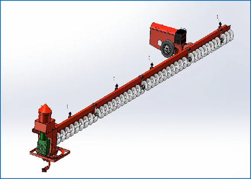 Sinfín flotante para cereales - B - Dongying Fengtu Intelligent Storage Co., Ltd - para silo