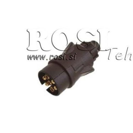 Conector clavija - 10401 - ROSI TEH DOO - 7 polos / de plástico / macho