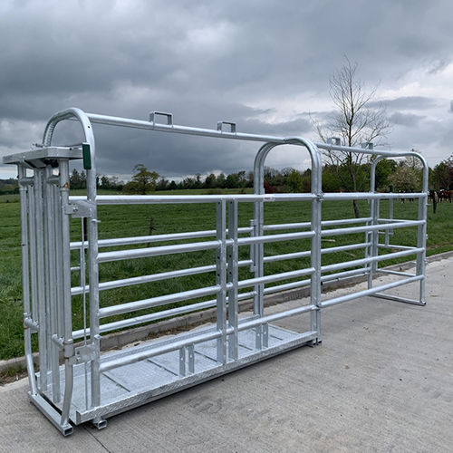 Jaula de tratamiento para vacas - 16ft - Condon Engineering - móvil