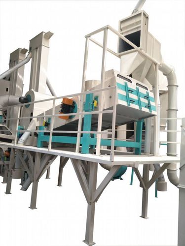 Sistema de limpieza previa para cereales - Shanghai Chidan Technology and Engineering Co. Ltd - de membrana vibrante / separador / con aspirador