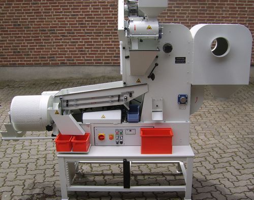 Limpiadora de semillas de laboratorio - MINI 80 - Samatec Saatguttechnik Maschinenbau GmbH - de semillas / de membrana vibrante / automática