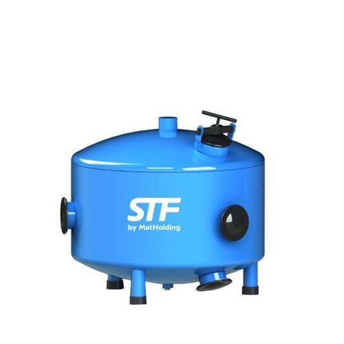Filtro para riego de arena - F600 DC - STF FILTROS-SIST.FILTRADO Y TRATAMIENTO DE FLUIDOS - de acero al carbono / estacionario / autolimpiante